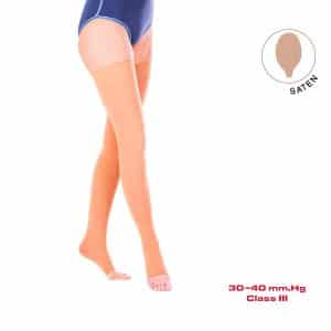 Natkolene čarape (otvoreni prsti) Visoka kompresija 30-40 mm Hg Klasa III