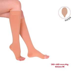 Dokolenice (otvoreni prsti) Visoka kompresija 30-40 mm Hg Klasa III - PAR