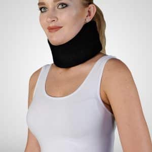 Cervikalna kragna - meka sunđer, crna