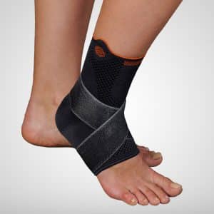 Ortoza za skočni zglob sa jastučićem-pletena